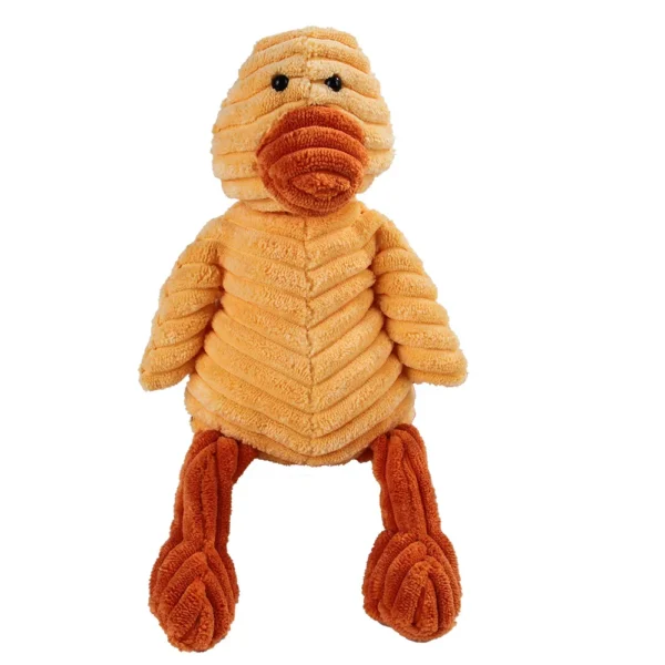 Pet Dog Molar Toy Vent Training Corduroy Monkey Pig Voice Plush Toy Dog Tooth Cleaning Supplie Dog Toys for Large Dogs - Image 6