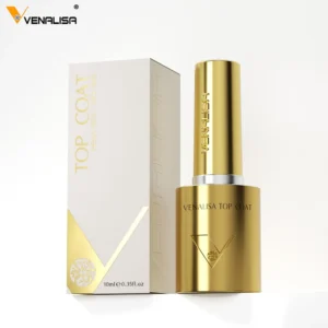 Venalisa 10ml Nail Gel Hema/TPO Free Base Ultra Glossy Diamond Tempered Long Wear Top Coat Velvet Matt Top Semi Permanent Gel