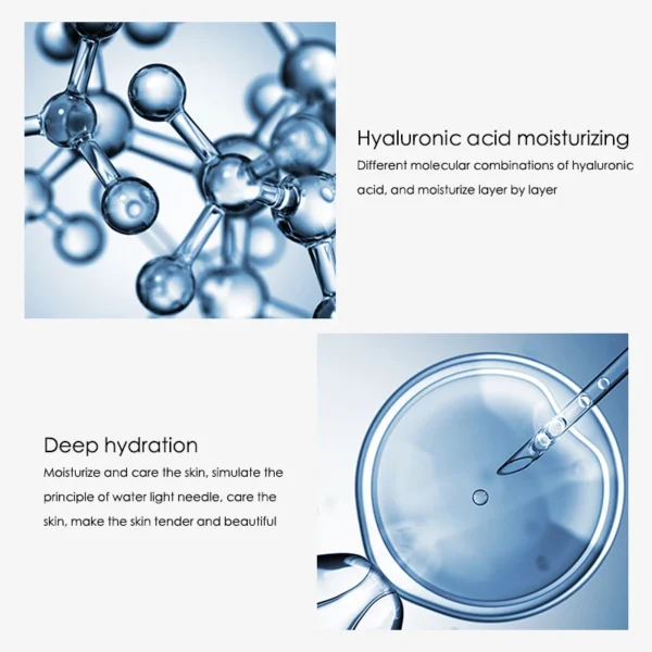 10pcs 24K Gold Hyaluronic Acid Face Mask Firming Moisturizing Hydrating Beauty skincare Sheet Masks Facial Mask Face Care - Image 4