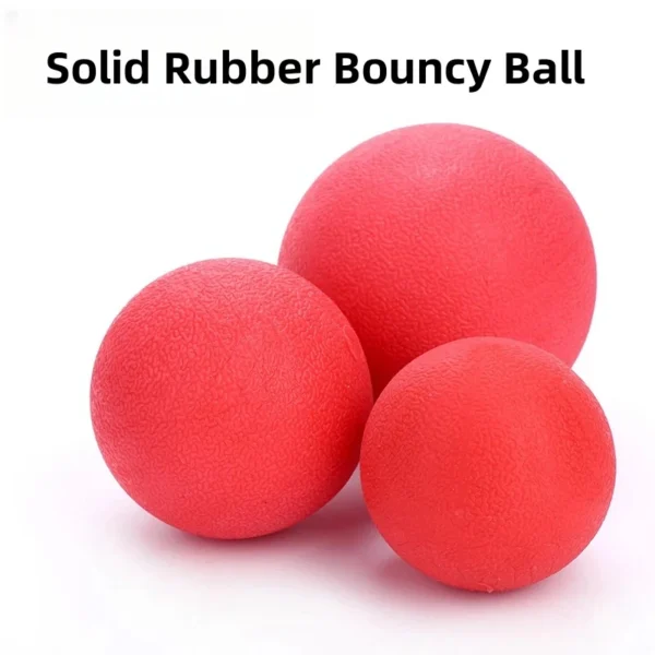 Hard Solid Rubber Balls for Dog Bite Resistant and Indestructible Dog Training Ball Pet Chew Play Fetch Bite Toy TPR Bouncy Ball - Image 4
