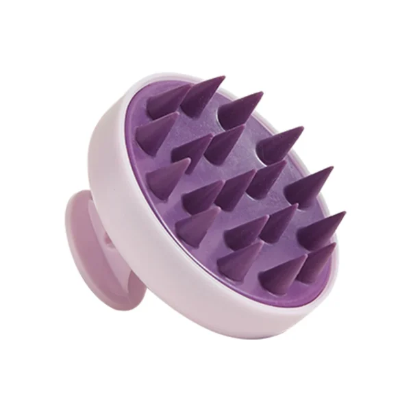 Silicone Shampoo Scalp Hair Massager Head Body Scalp Massage Brush Scalp Massage Brush Comb Magic Handle Brush Spa Massage Brush - Image 5