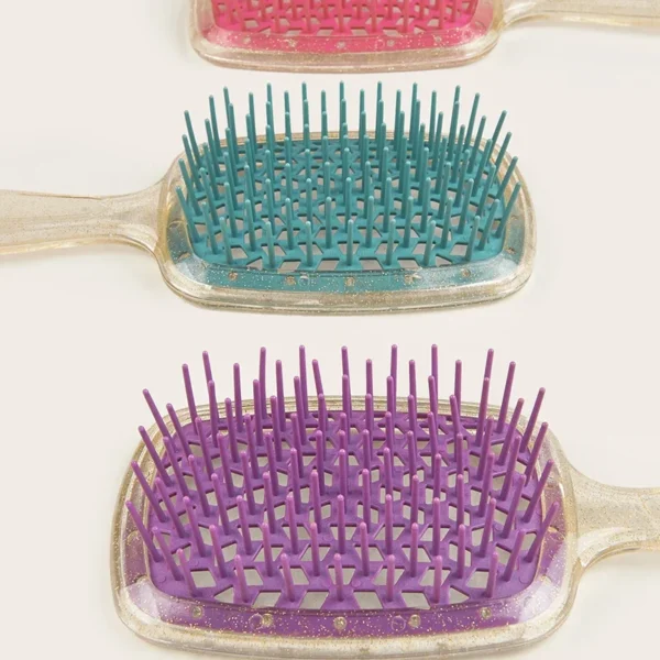 1 PCS Fluffy Air Cushion Scalp Massage Hair Brush Wide Teeth Hollow Combs Salon Women Styling Tool Hairdressing Supply - Image 2