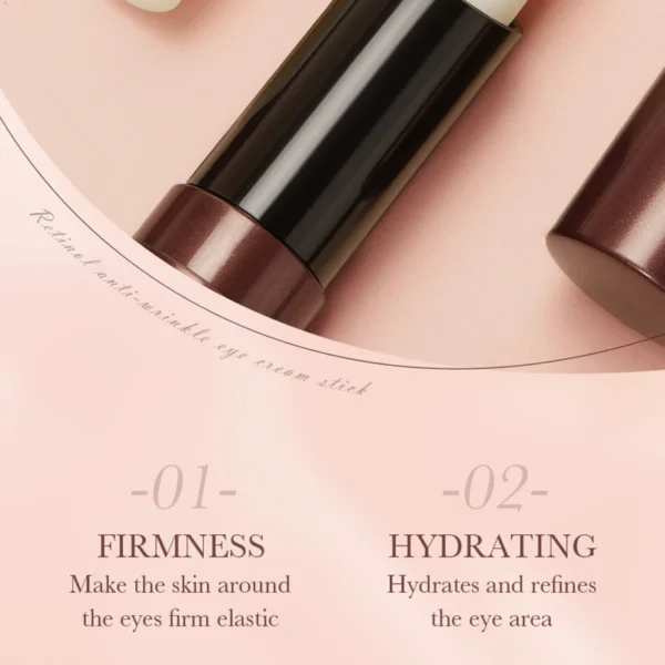 Retinol Eye Cream Stick Anti Dark Circles Under the Eyes Remove Eye Bags Moisturizing Firming Eyes Skin Care Products - Image 4