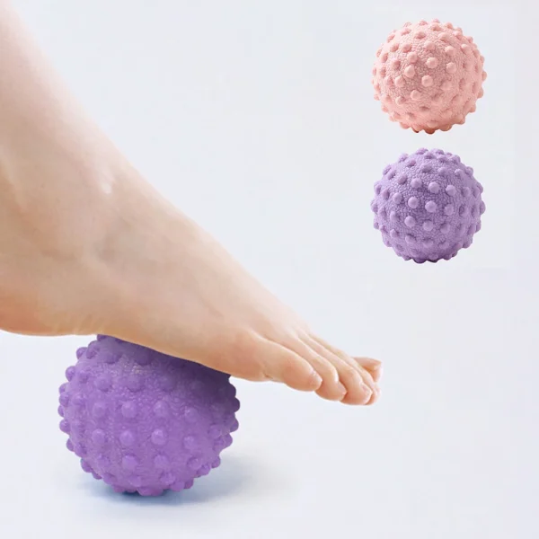 Fascia Ball Raised Point Massage Ball TPR Posture Master Yoga Ball Waist and Back Foot Massage Ball - Image 1