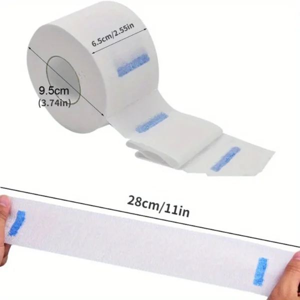 5pcs/set Professional Neck Paper Salon Barber Hair Dresser Roll Cutting Dressing Hairdressing Collar Accessory Necks Covering - Image 4