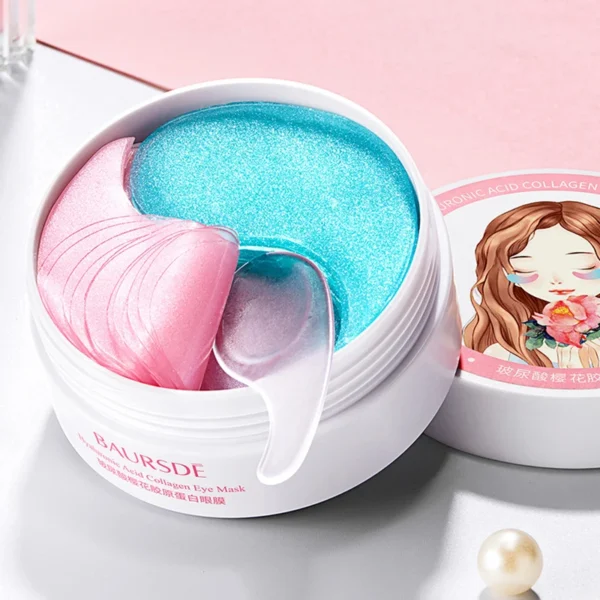 60pcs Gold Crystal Collagen Eye Mask Beauty Moisturizing Firming Anti Dark Circles Eyes Bags Removal Eyes Care Eye Patches - Image 4