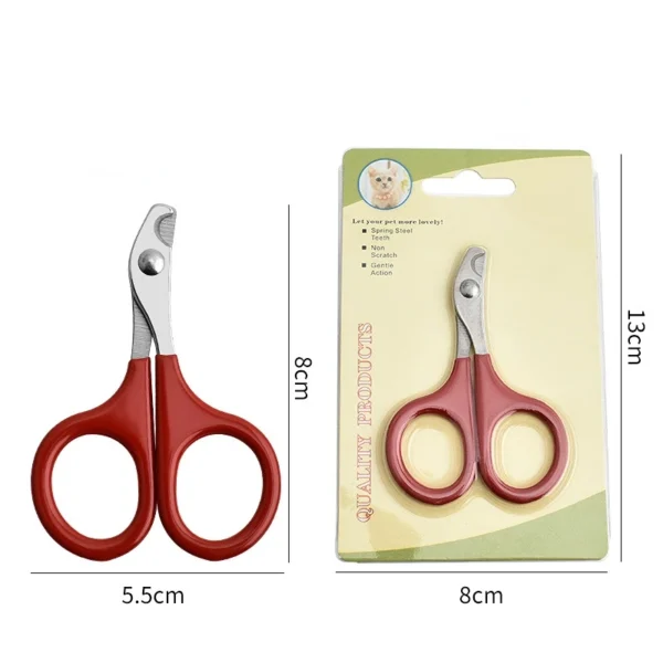 Professional Cat Nail Scissors Pet Dog Nail Clippers Toe Claw Trimmer Pet Grooming Supplies Products for Small Dogs Dog Gadgets - Image 3