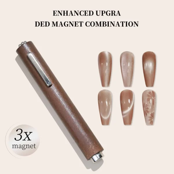 3 In 1 Multifunctional Strong Cat Eye Magnet UV/LED Gel Nail Magnetic Stick for Nail Art Design Manicure Special Tools - Image 4