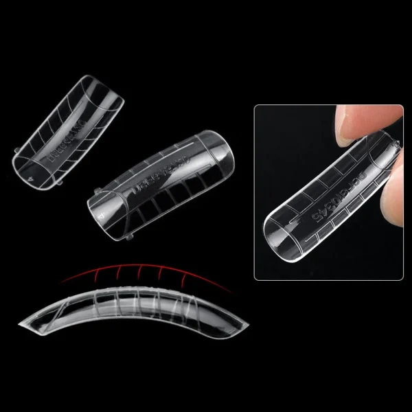 Misscheering 120Pcs/Box Transparent Fake Nails Acrylic French Nail Tips Full Coverage Press On Nails Accessory DIY Manicure Tool - Image 5