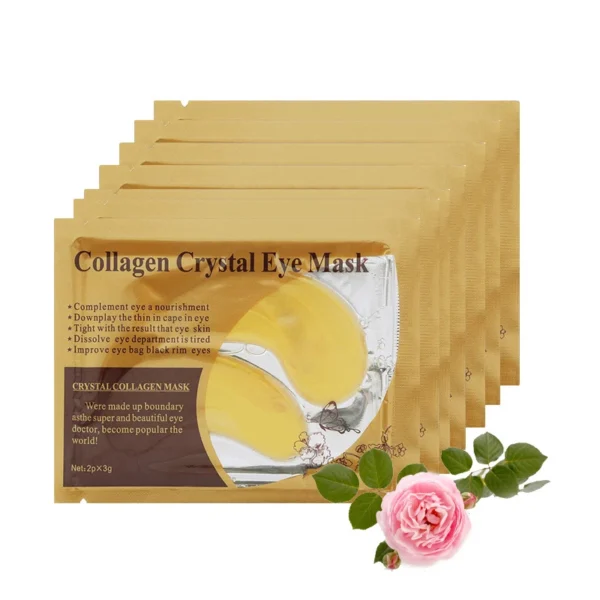 5/10/20/30 Pairs Gold Collagen Crystal Eye Mask skincare Eye Patches Firming Moisturizing Nourishing Eye Skin Care Products - Image 4