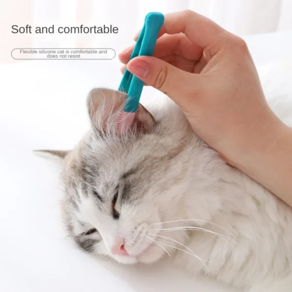Pet Grooming Tools Cat Eyes Comb Pet Tear Stain Remover Comb Cleaning Brush for Small Cat Dog - Image 3