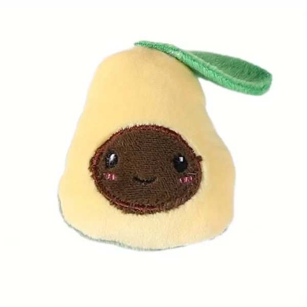 Plush Cat Toys Interactive Kicker Teeth Grinding Fruit Shaped Pet Toy for Kittens - Image 3