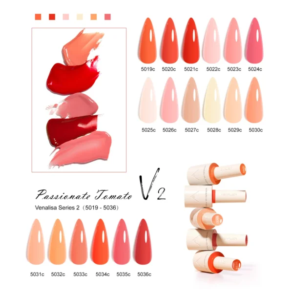 10ml VENALISA Nail Gel Polish HEMA TPO Free Vegan Soak Off UV LED Gel Varnish Glossy Long Wear Diamond Top Semi Permanent Gel - Image 3