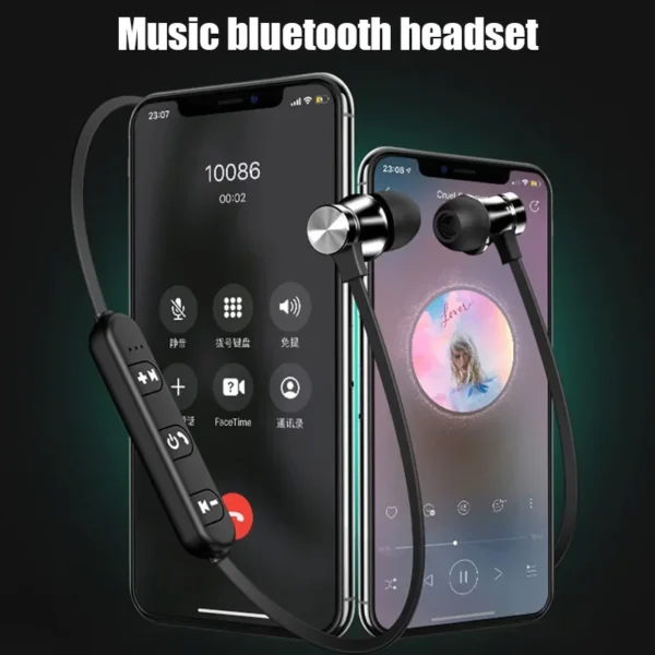 Magnetic XT-11 Bluetooth 4.2 wireless earphone sports headset waterproof earbuds neckband headphone with mic for samrtphones - Image 3