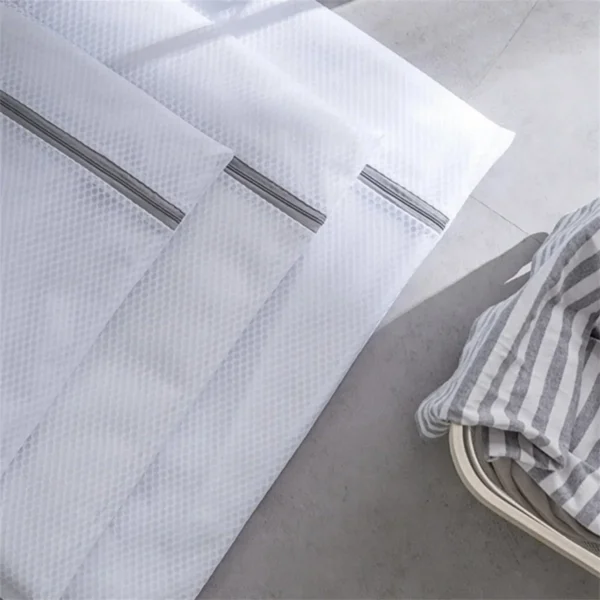 Honeycomb Mesh Laundry Bags For Delicates,Net Fabric Durable And Reusable Delicate Wash Bag Travel Organization Bag For Lingerie - Image 4