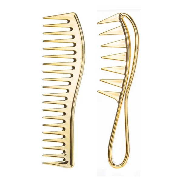 Wide Tooth Shark Plastic Curly Hair Salon Hairdressing Comb Oil Head Men's Back Hollow Comb Styling Tools Barber Accessories - Image 6