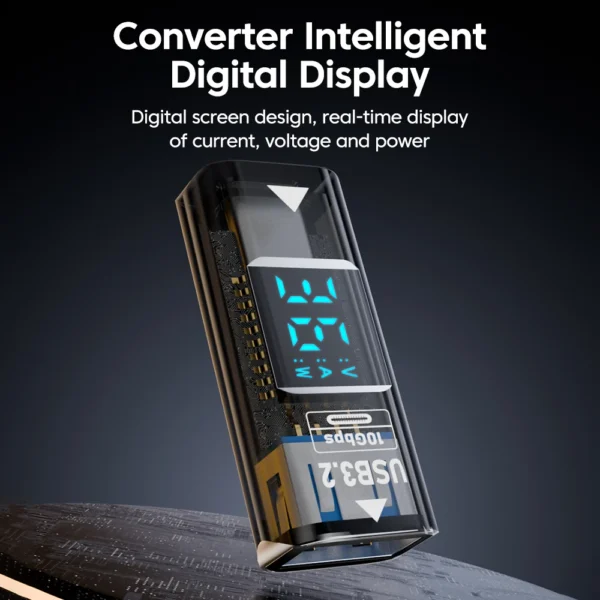 36W Type-C Female To USB3.2 Female Fast Charging Adapter Data Transafer Digital Display Hard Drive Box Car Keyboard Receiver - Image 3
