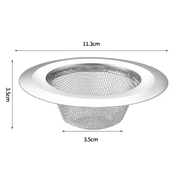 Kitchen Sink Strainer Stainless Steel Sink Funnel Anti Blocking Sink Dishwasher Basin Floor Drain Sewer Hair Strainer - Image 6