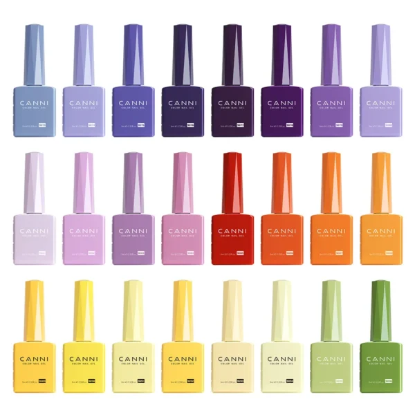 CANNI Gel Nail Polish VIP Kit Gorgeous Color Full Coverage Hot Sale Soak Off UV LED Semi Permanent Gel Varnish Winter Nails - Image 4
