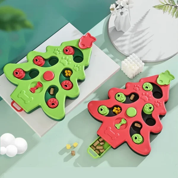 Puppy IQ Food Dispenser Slowly Eating NonSlip Bowl Pet Cat Dogs Training Game Dog Puzzle Toys Slow Feeder Interactive Increase - Image 3