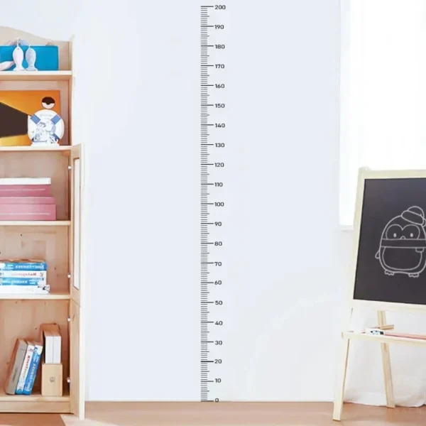 1PC Height Sticker 0-200cm Sticker, Living Room Bedroom, Dormitory Wall Waterproof Self-adhesive Height - Image 2