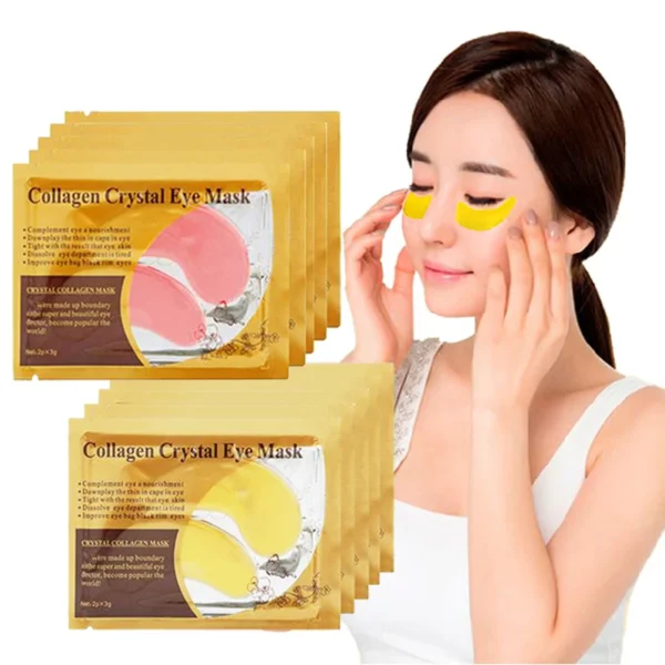 5/10/20/30 Pairs Gold Collagen Crystal Eye Mask skincare Eye Patches Firming Moisturizing Nourishing Eye Skin Care Products - Image 1