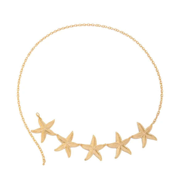 Ingemark Vintage Metal Star Starfish Waist Belly Belt Chain for Women 2025 New Fashion Boho Summer Beach Bikini Body Jewelry New - Image 5