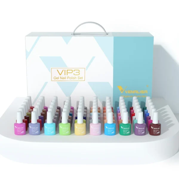 1Set VENALISA TPO FREE Whole Set Nail Gel Polish with Color Display For New Learner Nail Maincure Gel Varnish Branded Suitcase - Image 3
