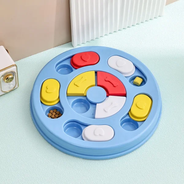 Puppy IQ Food Dispenser Slowly Eating NonSlip Bowl Pet Cat Dogs Training Game Dog Puzzle Toys Slow Feeder Interactive Increase - Image 5