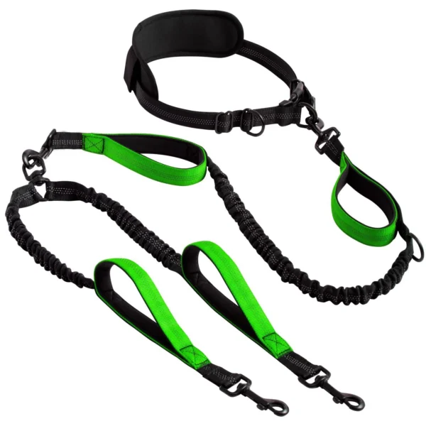 Explosion-Proof Short Elastic Buffer Pet Leash One-Hand Drag Two-Walking Rope Running Dog Accessories for Small Large Dogs - Image 6
