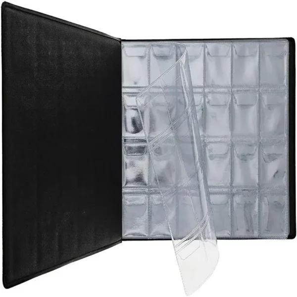 240 Pockets Coin Collection Holder PVC Penny Album Gifts Coin Collecting Album 10 Pages Coin Collection Book for Collectors - Image 3