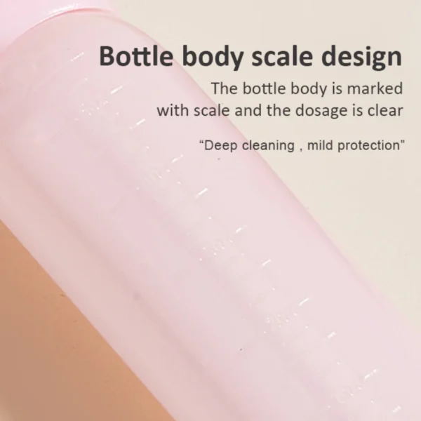 2pcs/set Silicone shampoo bottle PP Hair Dye Bottle With Aplicator, Oil Bottle Brush, Scalp Massage Brush Hair dye bottle - Image 5