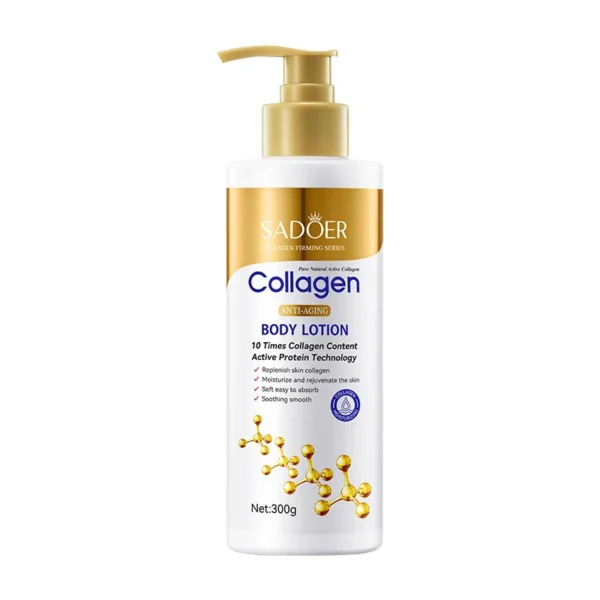 Collagen Milk Bleaching Face Body Cream Whitening Skin Moisturizing Lotion Lightening Care - Image 6