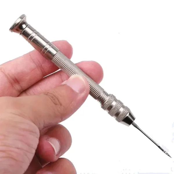 Leather Sewing Needles Kit, Set Contains Silver Leather Sewing Awl, 4 Piece Needle Suitable for Leather Canvas Tent - Image 4