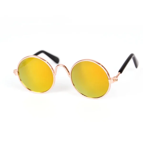 Vintage Round Pet Cat Sunglasses Pet Products for Small Dogs Dog Kitten Puppy Cat Accessories Reflection Eyewear Glasses - Image 4