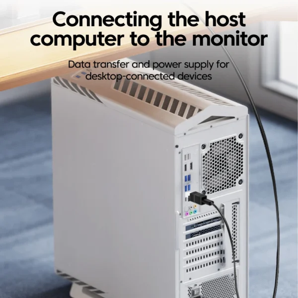 USB-B 3.0 Printer Adapter Type-C to B Port Converter for Connecting Hard Drive Box And Copier Transmission - Image 3