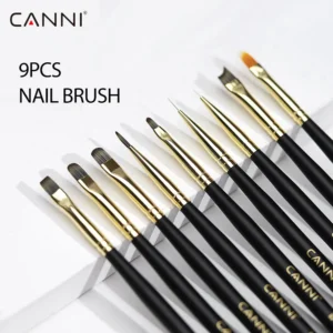 CANNI Nail Pen Professional Nail Art Manicure Tools Mineral Gel Painting Pen High Quality Liner Brush French Nail Design Brush