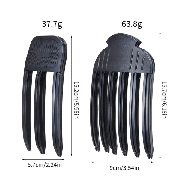 1pcs/2pcs Fluffy Hairpin Curling Bangs Clips Hair Roots Volumizing Hair Clips Women Curling Fixed Shape Clips Volume Hair Roller - Image 6