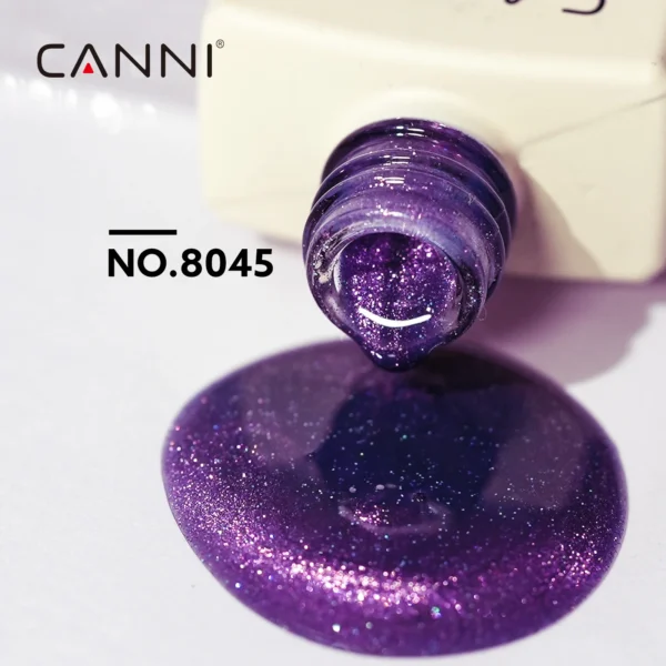 CANNI HEMA FREE TPO FREE 9ml Glitter Silver Cat Magnetic Gel Nail Polish Galaxy Diamond Full Coverage Pigmented Gel for Nail - Image 4