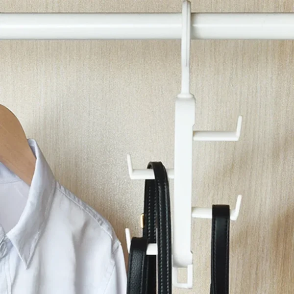 Bag Storage Tool Wardrobe Storage Multifunctional Clothes Rack Traceless Hanging Bag Rack Hat Door Non Perforated Hanging Hook - Image 2