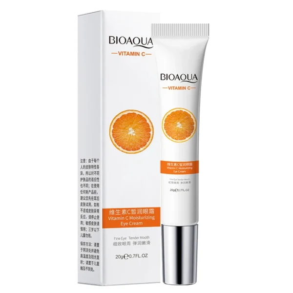 kf-S63c3a18084b2426bbc06063d045050fdq BIOAQUA Vitamin C Eye Cream Under Eye Dark Circle Remover Moisturizes Brightening Eyes Contour Eyes Skin Care Products - Image 1