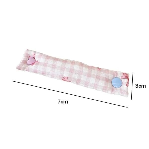 1PC Floral Cable Tie - INS Style Cloth Cord Organizer, Cute Reusable Wire Straps for Earphone/Data Cables - Image 5