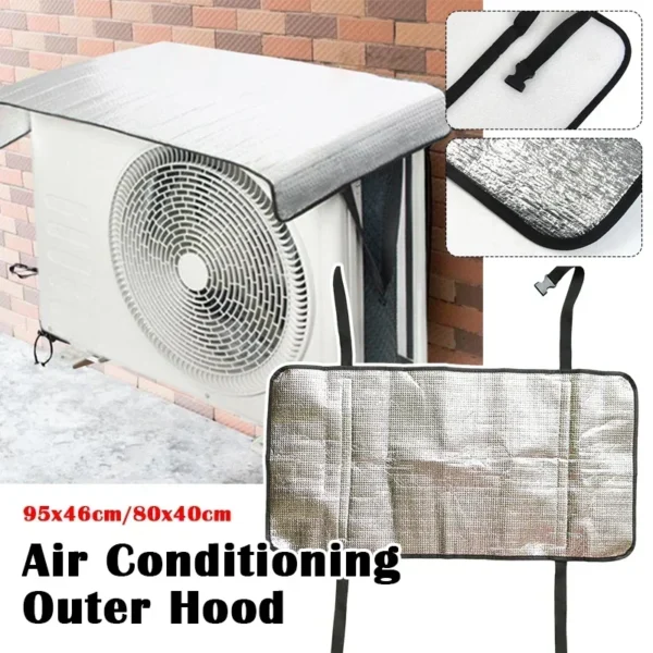 Air Conditioner Cover Outdoor Energy Saving Rainproof Cover Air Conditioner Washing Dust Prevent Sun Exposure AC Cleaning Bag - Image 3