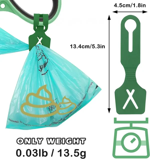 New Silicone Dog Poop Bag Holder Pet Garbage Bag Clip Hands-free Clip Dog Cleaning Supplies Dog Poop Bag Dispenser - Image 4