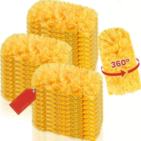 Single-sided 180 ° electrostatic precipitator for cleaning dust spider web cleaning disposable feather duster roof and desktop - Image 6