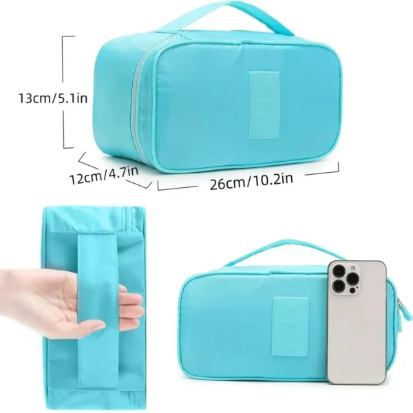 Portable Travel Storage Bag Multi-function Bra Underwear Organizer Bags Toiletry Cosmetic Case for Outdoor Travel - Image 6