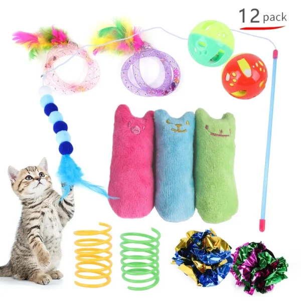 Cat Toys Mouse Shape Balls Foldable Cat Kitten Play Tunnel Chat Funny Cat Tent Mouse Supplies Simulation Fish Cat Accessories - Image 6