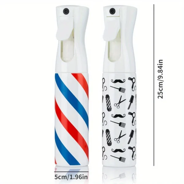 300ml High Pressure Hair Spray Bottle Ultra Fine Continuous Water Refillable Mister Hairdressing Spray Bottle Barber Hair Tools - Image 4