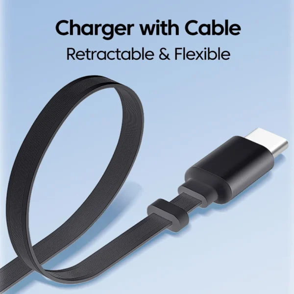 120W Super Fast Charge Type C USB Phone Charger With Telescopic Retractable USB C Cable For Iphone 16 15 Samsung Laptop - Image 4