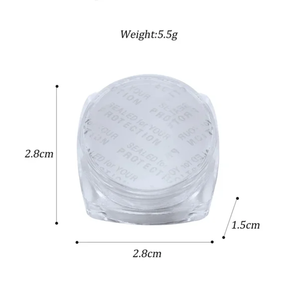 Magic Mirror Powder Chameleon Polarizing Nail Glitter High-Light Diamond Holographic Nail Art Pigments DIY UV Gel Manicure Dust - Image 6